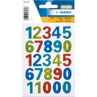 Herma Sticker MAGIC Zahlen glittery 1 Bl