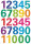 Herma Sticker MAGIC Zahlen glittery 1 Bl