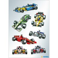 Herma Sticker DECOR Rennautos 3 Bl