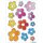 Herma Sticker DECOR Blumen Blumen Silberprägung 2 Bl