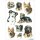 Herma Sticker DECOR Tiere Hunde 3 Bl