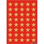 Herma Sticker DECOR Weihnachten Sterne gold Ø 13...