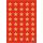 Herma Sticker DECOR Weihnachten Sterne gold Ø 13 mm 3 Bl