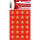 Herma Sticker DECOR Weihnachten Sterne gold Ø 15 mm 3 Bl