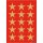 Herma Sticker DECOR Weihnachten Sterne gold Ø 22 mm 3 Bl