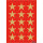 Herma Sticker DECOR Weihnachten Sterne gold Ø 22 mm 3 Bl