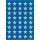 Herma Sticker DECOR Weihnachten Sterne silber Ø 13 mm 3 Bl