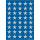 Herma Sticker DECOR Weihnachten Sterne silber Ø 13 mm 3 Bl