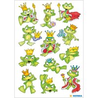 Herma Sticker DECOR Froschkönig 3 Bl