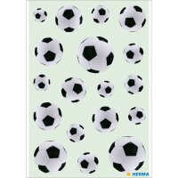 Herma Sticker DECOR Fussbälle 3 Bl