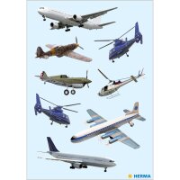 Herma Sticker DECOR Flugzeuge 3 Bl