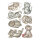 Herma Sticker DECOR Tiere Drolliges Kätzchen 3 Bl