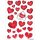 Herma Sticker DECOR Love Herzen & Briefe Silberprägung 2 Bl
