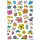 Herma Sticker DECOR Blumen Kleine Blumenköpfe 3 Bl