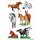 Herma Sticker DECOR Tiere Pferderassen 3 Bl