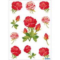 Herma Sticker DECOR Blumen Rosen 3 Bl