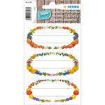Herma Etiketten für den Haushalt 76 x 35 mm Früchtekränze 4 Bl 12 Etik.