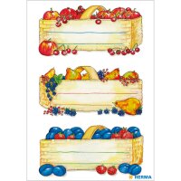 Herma Etiketten für den Haushalt 76 x 35 mm Obstkörbe 4 Bl 12 Etik.