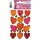 Herma Sticker DECOR Love Herzen Goldprägung 2 Bl