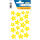 Herma Sticker MAGIC Weihnachten Sterne neon-gelb 1 Bl