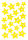 Herma Sticker MAGIC Weihnachten Sterne neon-gelb 1 Bl
