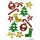 Herma Sticker MAGIC Weihnachten Weihnachtssymbole glittery 1 Bl