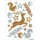 Herma Sticker MAGIC Tiere Waldtiere glittery 1 Bl