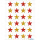Herma Sticker MAGIC Weihnachten Sterne glittery 1 Bl