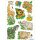 Herma Sticker DECOR Tiere Dschungeltiere 3 Bl
