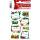 Herma Sticker DECOR Weihnachten Tannengestecke beglimmert 2 Bl