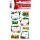 Herma Sticker DECOR Weihnachten Tannengestecke beglimmert 2 Bl