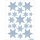 Herma Sticker DECOR Weihnachten Sterne Holografie silber 1 Bl