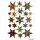 Herma Sticker DECOR Weihnachten Sterne Holografie gold 1 Bl