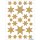 Herma Sticker DECOR Weihnachten Sterne gold Irisfolie 1 Bl