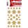 Herma Sticker DECOR Weihnachten Sterne gold Irisfolie 1 Bl