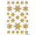 Herma Sticker DECOR Weihnachten Sterne gold Irisfolie 1 Bl