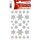 Herma Sticker DECOR Weihnachten Sterne silber Irisfolie 1 Bl