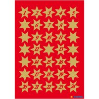Herma Sticker DECOR Weihnachten Adventskalenderzahlen...
