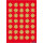 Herma Sticker DECOR Weihnachten Sterne gold 3 Bl