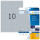 Herma Etiketten permanent haftend 96 x 50,8 mm Folie silber wetterfest 25 Bl 250 Etik. LaserCopy