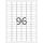 Herma Etiketten permanent 30,5 x 16,9 mm Folie silber 25 Bl 2400 Etik.
