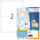 Herma Etiketten für Adressen permanent haftend 199,6 x 143,5 mm weiss PREMIUM 100 Bl 200 Etik. LaserInkCopy