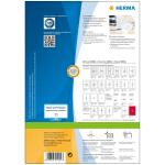 Herma Etiketten für Adressen permanent haftend 38,1 x 21,2 mm weiss PREMIUM 100 Bl 6500 Etik. LaserInkCopy