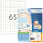 Herma Etiketten permanent 38,1 x 21,2 mm weiss 100 Bl 6500 Etik.