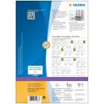 Herma Ordnerrückenschilder permanent haftend 192 x 38 mm weiss 100 Bl 700 Etik. LaserInkCopy