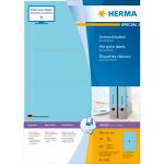 Herma Ordnerrückenschilder permanent 192 x 61 mm blau 100 Bl 400 Etik.