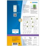 Herma Ordnerrückenschilder permanent haftend 192 x 61 mm grün 100 Bl 400 Etik. LaserInkCopy