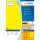 Herma Etiketten permanent haftend 105 x 148 mm gelb 100 Bl 400 Etik. LaserInkCopy