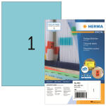 Herma Etiketten permanent haftend 210 x 297 mm blau 100...