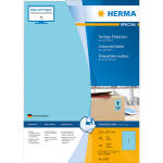 Herma Etiketten permanent haftend 210 x 297 mm blau 100...
